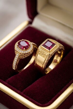 Luxury designer rings for women by Shine Gehna
