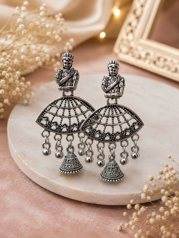 Traditional Temple Jhumka Earrings Party Wear Jewellery