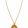 Mahakal Shivling Pendant Necklace | SHINE GEHNA Mahakal Shivling Pendant Necklace with Gold Tone Chain