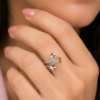 Designer Open Star Ring for Women Designer Open Star Fashion Ring for Girls and Women