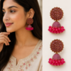Premium Designer Jhumka Earrings Collection Designer Jhumka Earrings For Women With Beaded Design
