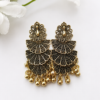 Designer Antique Gold Long Earrings for Women Traditional Jewellery