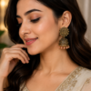 Traditional Antique Dome Jhumka Earrings Party Wear Jewellery