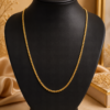 Premium Women's Gold Finish Designer Necklace Close View