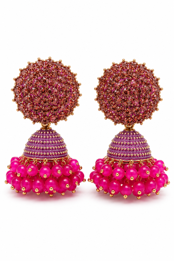Modern Traditional Jhumka Earrings Design Party Wear Artificial Jewellery Jhumka Earrings