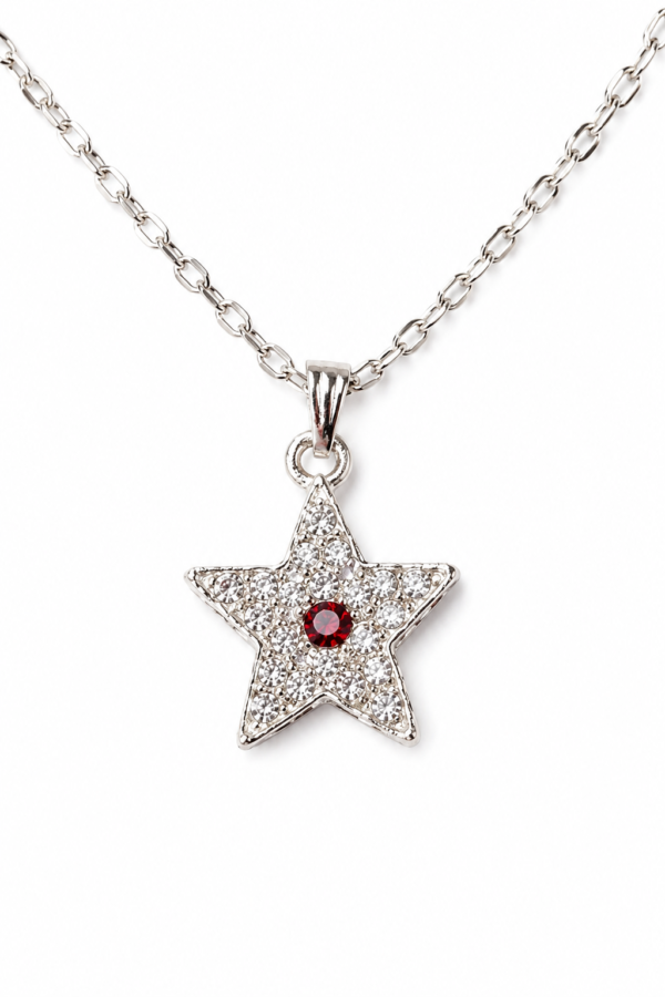 Minimalist Silver Pendant Necklace for Women