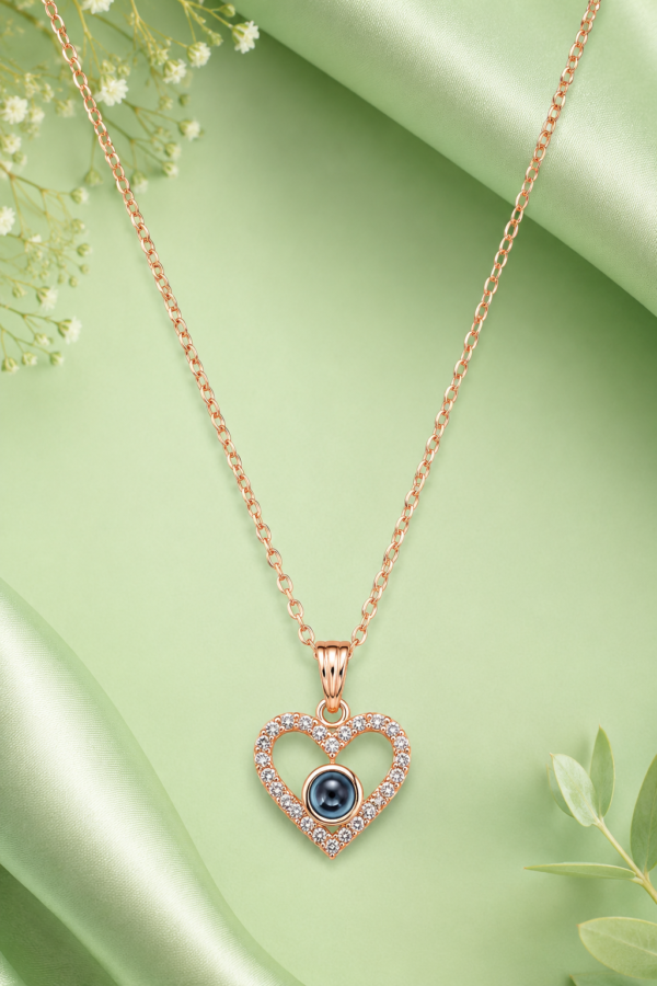 Designer Heart Pendant Necklace Artificial Jewellery