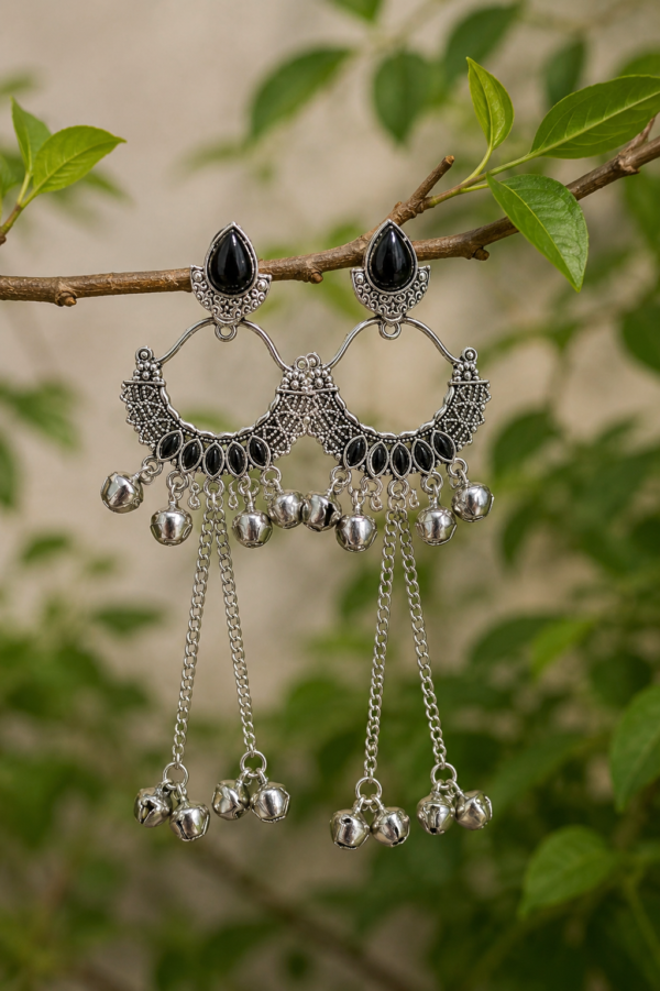 Designer Kashmiri Party Wear Earrings Party Wear Kashmiri Earrings with Ghungroo