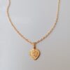 Muslim Gold Pendant Chain with Allah Calligraphy