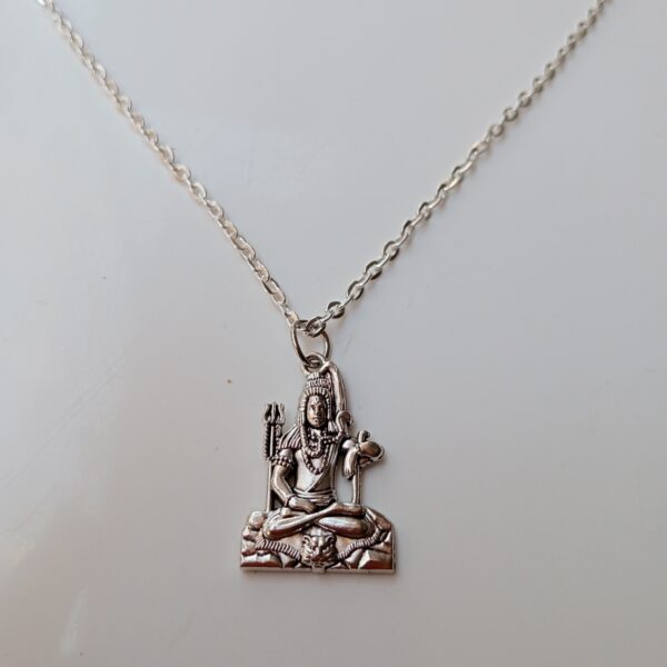 Shiva Pendant for Men Women Premium Chain