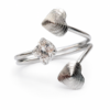 Heart Adjustable Ring for Women Front View