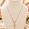 Designer AD Pendant Chain Necklace for Women Artificial Jewellery