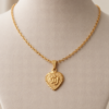 Allah Pendant Chain Gold Plated Islamic Necklace for Men Women