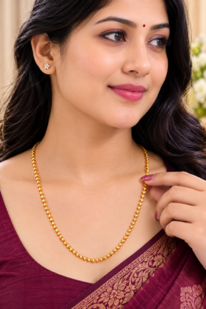 Gold Finish Designer Chain Necklace for Women Gold Finish Designer Chain Necklace for Women Premium Artificial Jewellery