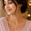 Designer Swan Pendant Chain for Women's Fashion Jewellery