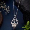 Trishul Pendant Necklace For Men And Women