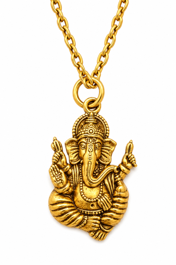 Premium Ganesha Locket Necklace For Women