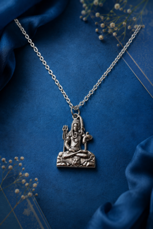 Lord Shiva Pendant Chain Lord Shiva Pendant Chain Premium Mahadev Necklace for Men Women