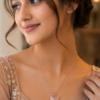 Premium Butterfly Pendant Necklace for Women butterfly pendant, butterfly necklace, pendant necklace, women's jewellery, artificial jewellery, fashion jewellery, designer jewellery, rose gold jewellery, party wear jewellery, daily wear necklace, gift for women, stylish pendant