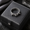Premium Statement Spike Ring Modern Statement Spike Ring for Women and Men