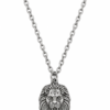 Premium Silver Lion Pendant Necklace Silver Lion Pendant Necklace Lion Face Locket Jewellery