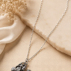 Lord Hanuman Silver Devotional Pendant Silver Lord Hanuman devotional pendant with chain