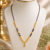 34f69b17-6ef8-4d6f-a191-2637e3550169 Black Beaded Mangalsutra for Women – Elegant Gold-Tone Design