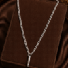 Silver Tone Men's Bullet Pendant Silver tone men's bullet pendant locket